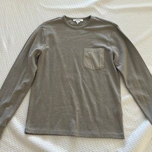 NEW Men’s Frame Crewneck Pocket Long Sleeve